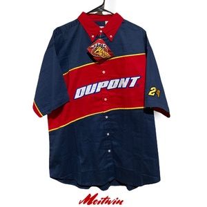 VTG NASCAR Button Up Shirt